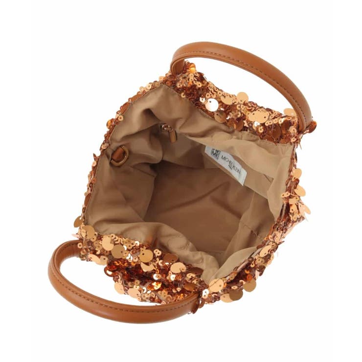 [2WAY]リングハンドルスパンコールバッグ | MK MICHEL KLEIN BAG | 詳細画像14 