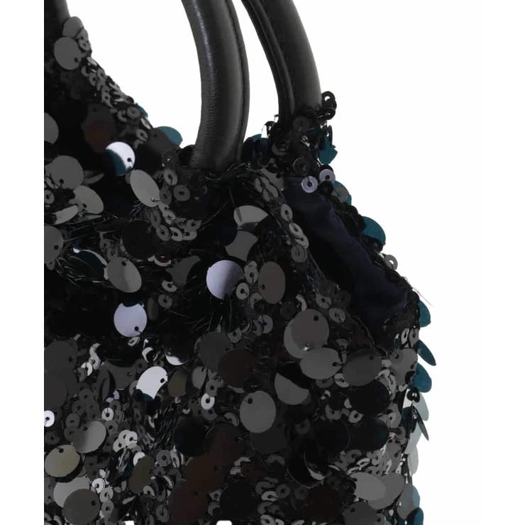 [2WAY]リングハンドルスパンコールバッグ | MK MICHEL KLEIN BAG | 詳細画像9 