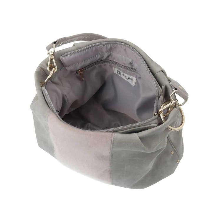 異素材ドッキングワンハンドルバッグ | MK MICHEL KLEIN BAG | 詳細画像10 