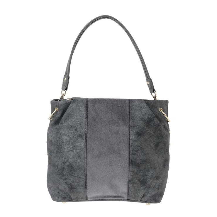 異素材ドッキングワンハンドルバッグ | MK MICHEL KLEIN BAG | 詳細画像12 