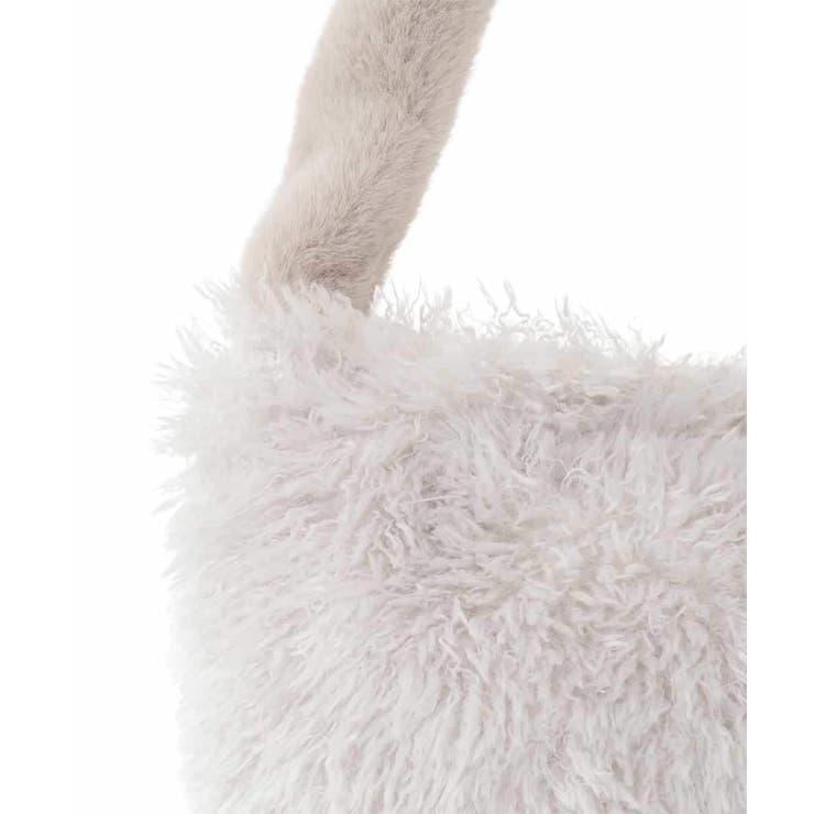 [2WAY]ファーショルダースクエアデザインバッグ | MK MICHEL KLEIN BAG | 詳細画像12 