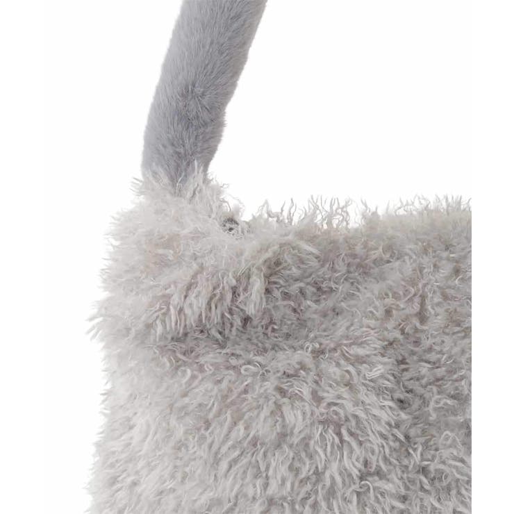 [2WAY]ファーショルダースクエアデザインバッグ | MK MICHEL KLEIN BAG | 詳細画像14 