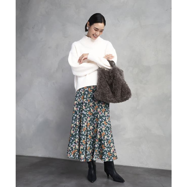 [2WAY]ファーショルダースクエアデザインバッグ | MK MICHEL KLEIN BAG | 詳細画像17 