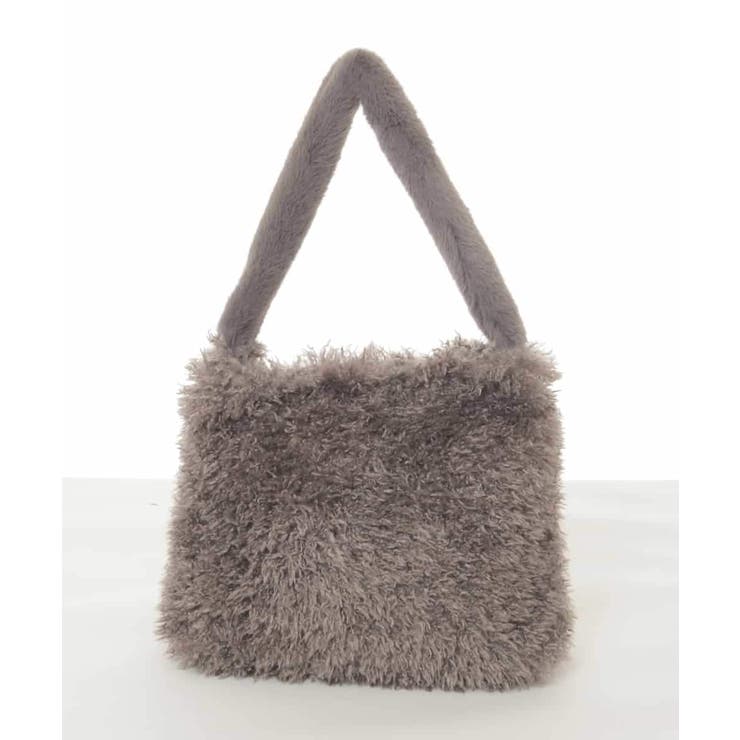 [2WAY]ファーショルダースクエアデザインバッグ | MK MICHEL KLEIN BAG | 詳細画像2 