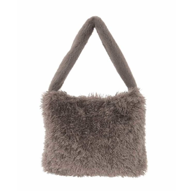 [2WAY]ファーショルダースクエアデザインバッグ | MK MICHEL KLEIN BAG | 詳細画像6 