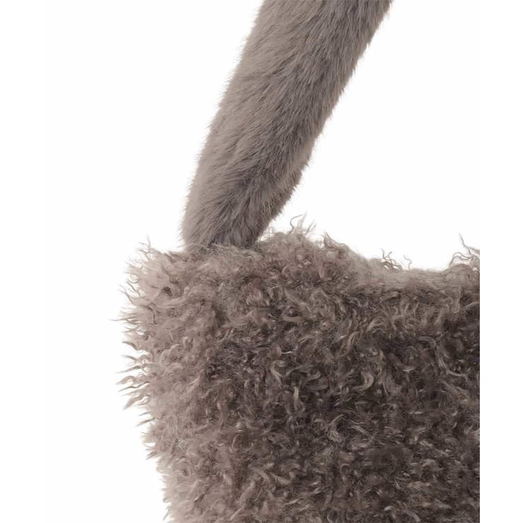 [2WAY]ファーショルダースクエアデザインバッグ | MK MICHEL KLEIN BAG | 詳細画像7 