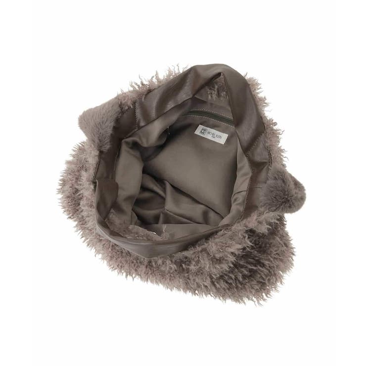 [2WAY]ファーショルダースクエアデザインバッグ | MK MICHEL KLEIN BAG | 詳細画像9 