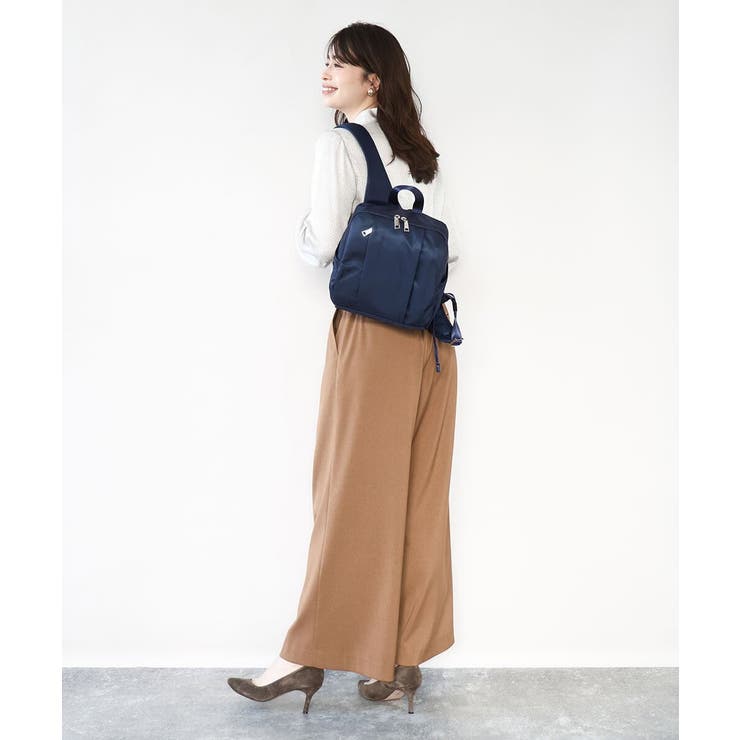 [撥水]フロントタックデザインミニリュック | MK MICHEL KLEIN BAG | 詳細画像16 