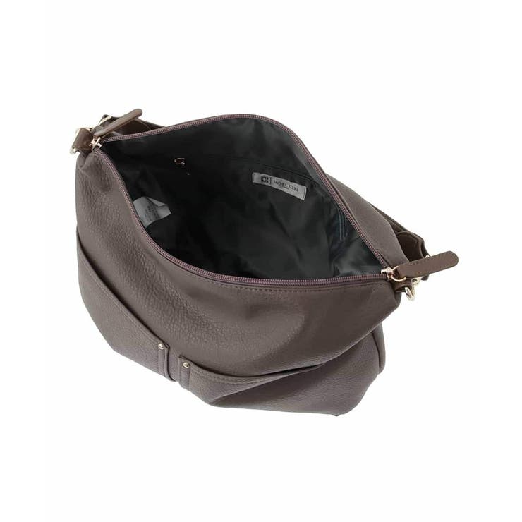 [2WAY]合成皮革ダブルポケットスクエアバッグ | MK MICHEL KLEIN BAG | 詳細画像10 