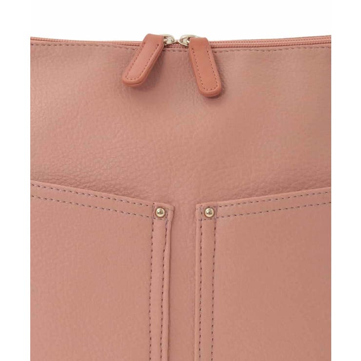 [2WAY]合成皮革ダブルポケットスクエアバッグ | MK MICHEL KLEIN BAG | 詳細画像12 