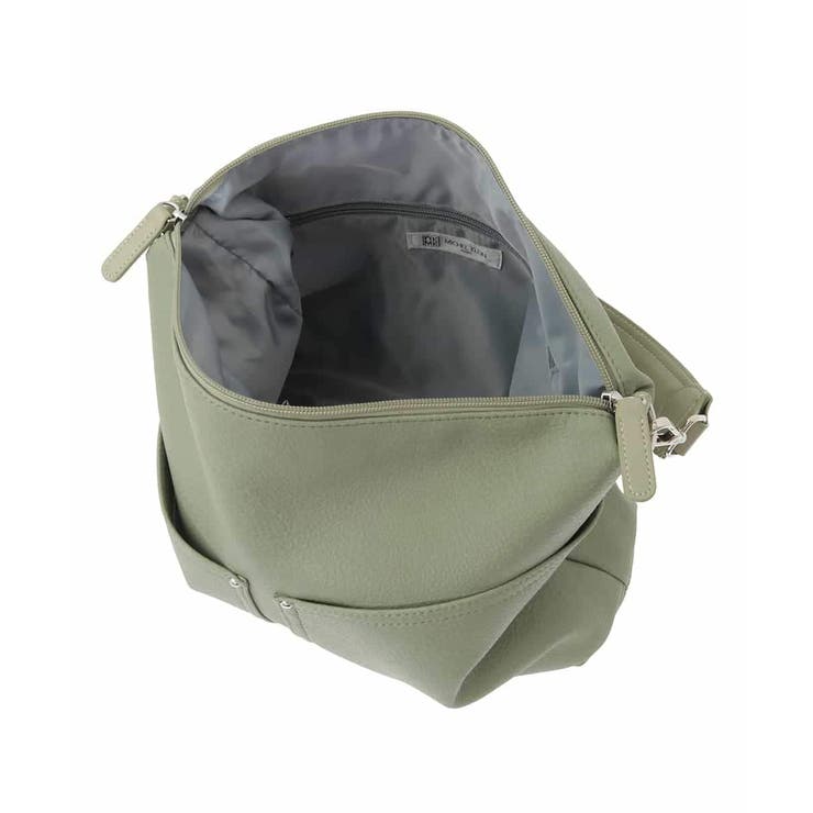 [2WAY]合成皮革ダブルポケットスクエアバッグ | MK MICHEL KLEIN BAG | 詳細画像15 