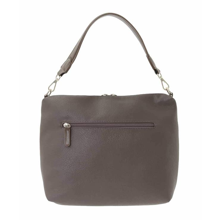 [2WAY]合成皮革ダブルポケットスクエアバッグ | MK MICHEL KLEIN BAG | 詳細画像5 