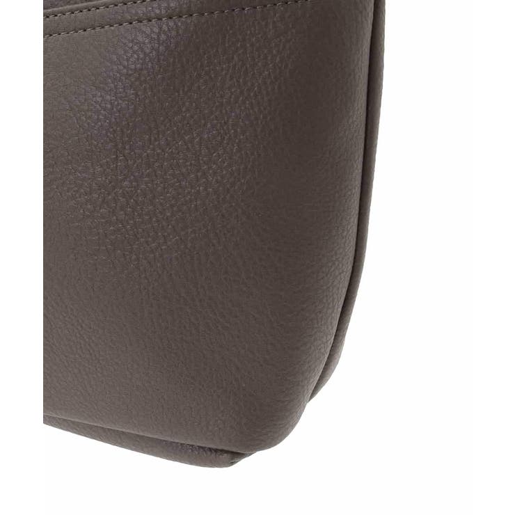 [2WAY]合成皮革ダブルポケットスクエアバッグ | MK MICHEL KLEIN BAG | 詳細画像8 