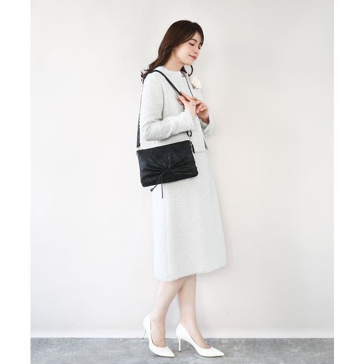 [マルチWAY]シャイニースクエアワンハンドルバッグ | MK MICHEL KLEIN BAG | 詳細画像19 