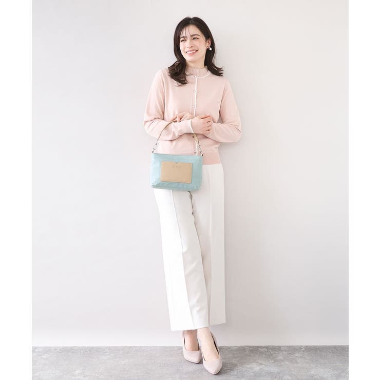 [2WAY]異素材ポケットコンパクトデザインバッグ | MK MICHEL KLEIN BAG | 詳細画像16 