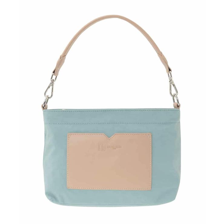 ライトブルー | [2WAY]異素材ポケットコンパクトデザインバッグ | MK MICHEL KLEIN BAG