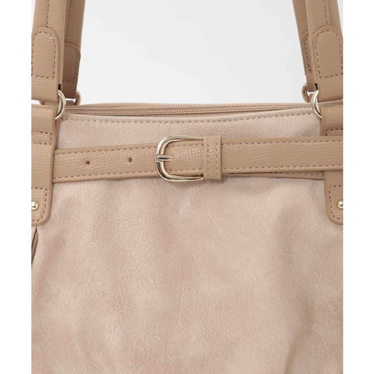 [2WAY]フロントベルトタックデザイントートバッグ | MK MICHEL KLEIN BAG | 詳細画像11 