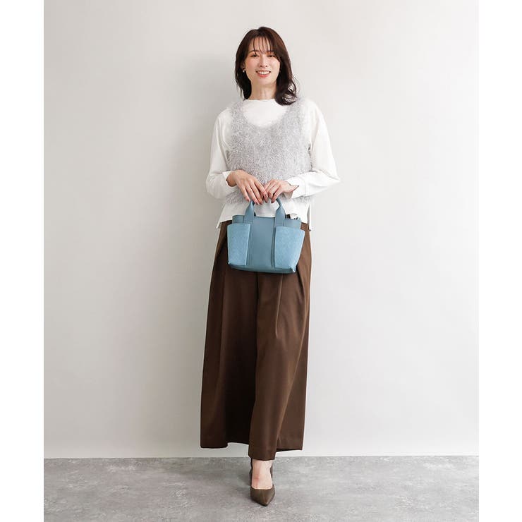 [2WAY]イントレチャートデザインミニトート | MK MICHEL KLEIN BAG | 詳細画像17 