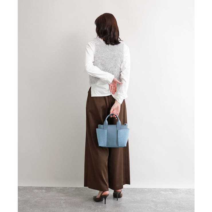[2WAY]イントレチャートデザインミニトート | MK MICHEL KLEIN BAG | 詳細画像18 