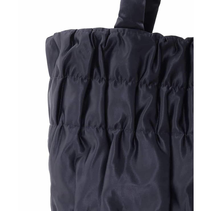 [A4収納可/300g以下の軽量]ギャザーデザインナイロントートバッグ | MK MICHEL KLEIN BAG | 詳細画像10 