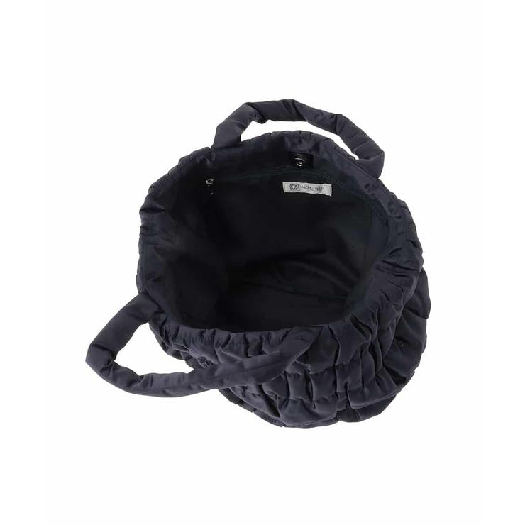 [A4収納可/300g以下の軽量]ギャザーデザインナイロントートバッグ | MK MICHEL KLEIN BAG | 詳細画像11 
