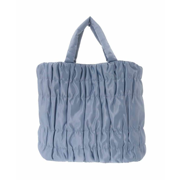 [A4収納可/300g以下の軽量]ギャザーデザインナイロントートバッグ | MK MICHEL KLEIN BAG | 詳細画像3 