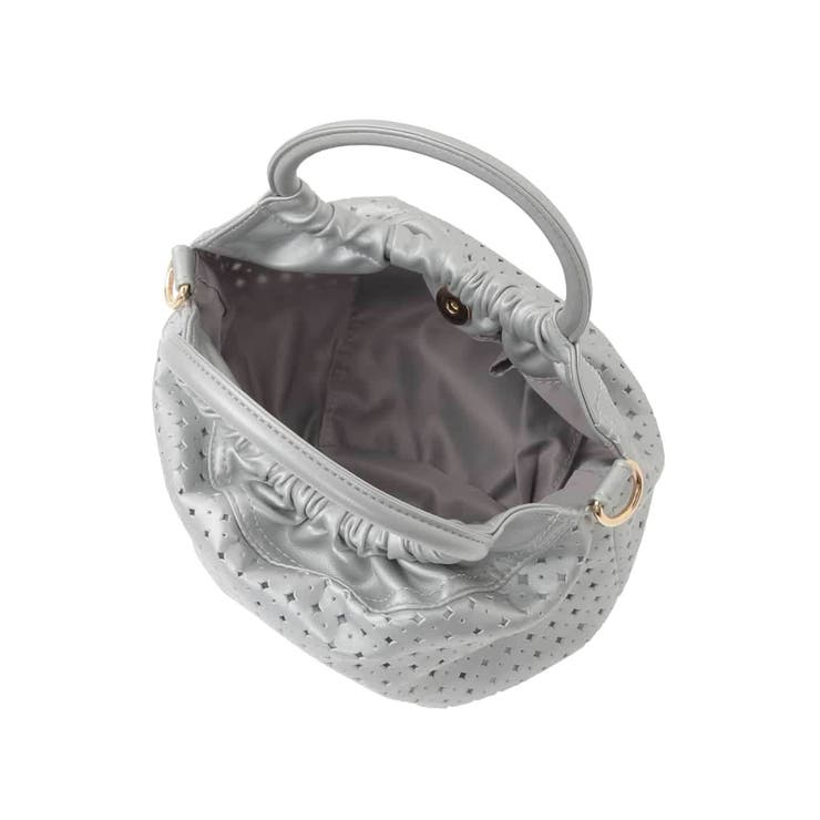 [2WAY]パンチングデザインラウンドミニバッグ | MK MICHEL KLEIN BAG | 詳細画像10 