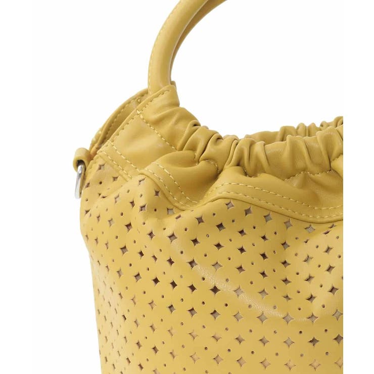 [2WAY]パンチングデザインラウンドミニバッグ | MK MICHEL KLEIN BAG | 詳細画像11 