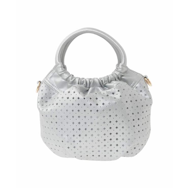 [2WAY]パンチングデザインラウンドミニバッグ | MK MICHEL KLEIN BAG | 詳細画像2 