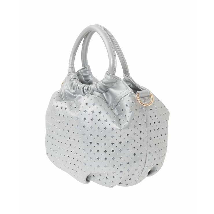 [2WAY]パンチングデザインラウンドミニバッグ | MK MICHEL KLEIN BAG | 詳細画像3 