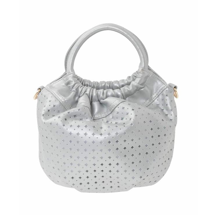 [2WAY]パンチングデザインラウンドミニバッグ | MK MICHEL KLEIN BAG | 詳細画像4 