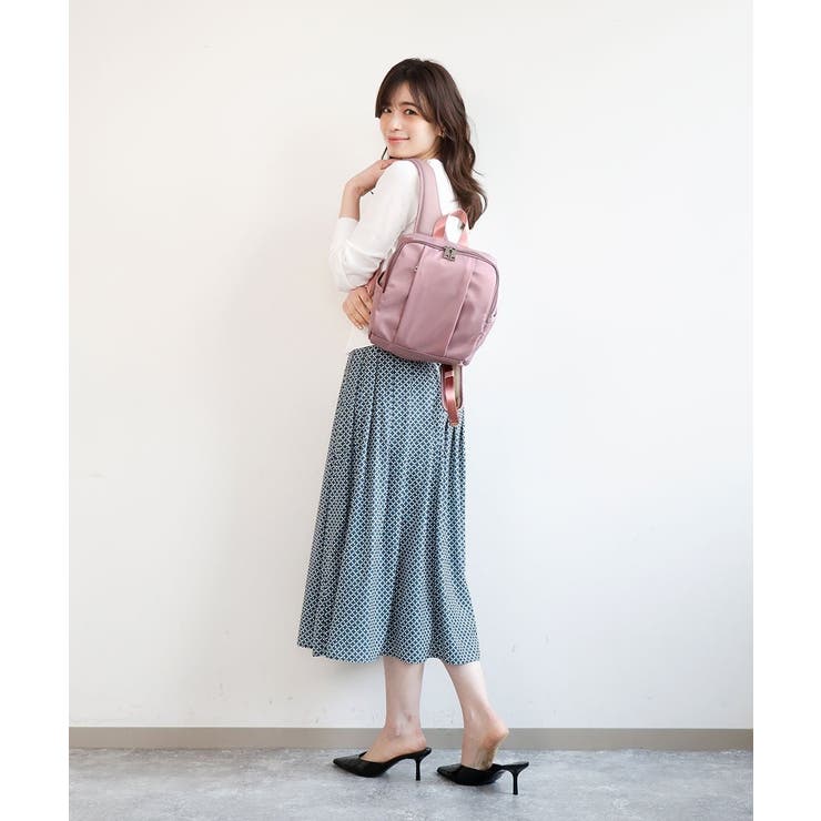 [撥水]フロントタックデザインミニリュック | MK MICHEL KLEIN BAG | 詳細画像15 