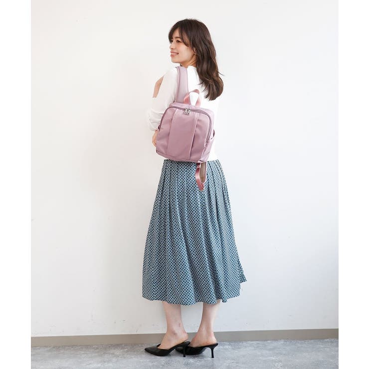 [撥水]フロントタックデザインミニリュック | MK MICHEL KLEIN BAG | 詳細画像16 