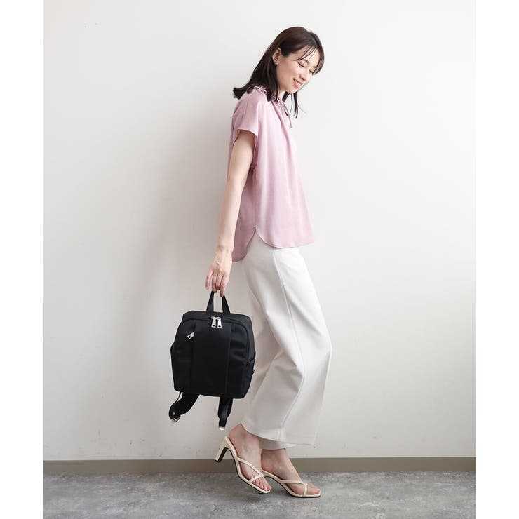 [撥水]フロントタックデザインミニリュック | MK MICHEL KLEIN BAG | 詳細画像19 