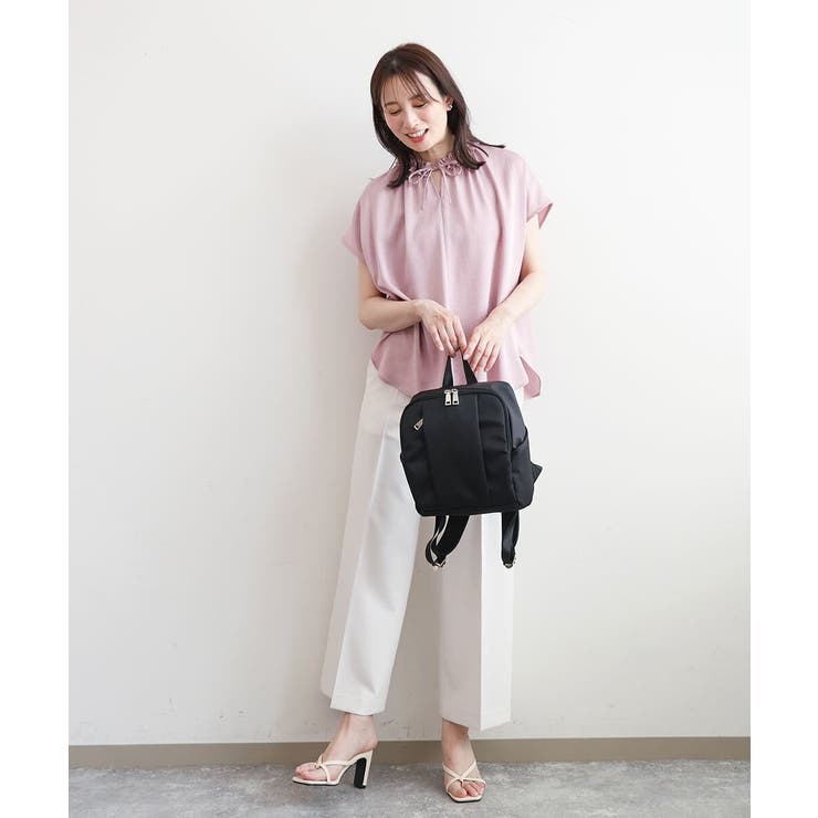 [撥水]フロントタックデザインミニリュック | MK MICHEL KLEIN BAG | 詳細画像20 
