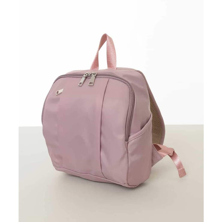 ピンク | [撥水]フロントタックデザインミニリュック | MK MICHEL KLEIN BAG