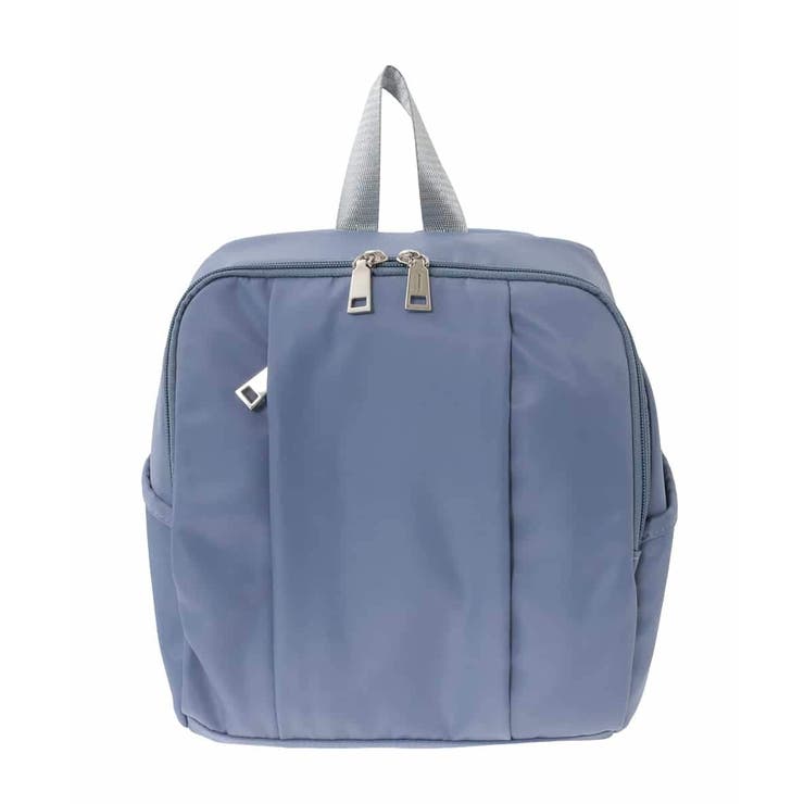 ブルー | [撥水]フロントタックデザインミニリュック | MK MICHEL KLEIN BAG