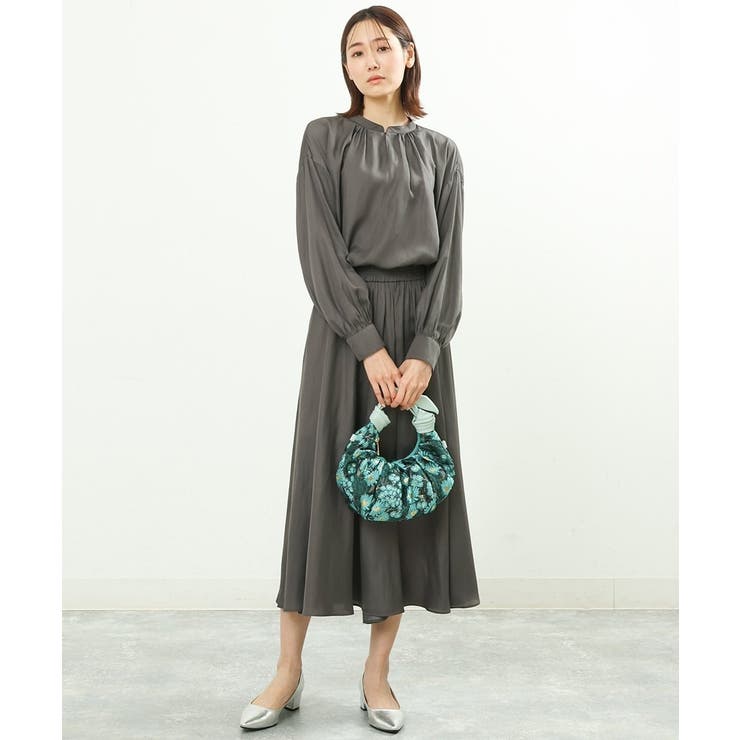 [2WAY/軽量]クロワッサンフォルムハンドバッグ | MK MICHEL KLEIN BAG | 詳細画像21 