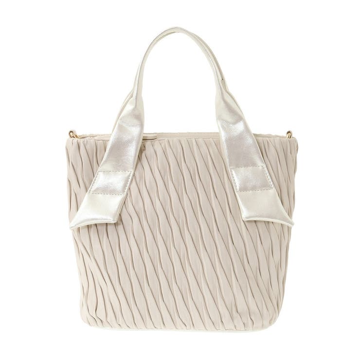 [2WAY]リンクルデザインシャイニーハンドルバッグ | MK MICHEL KLEIN BAG | 詳細画像12 