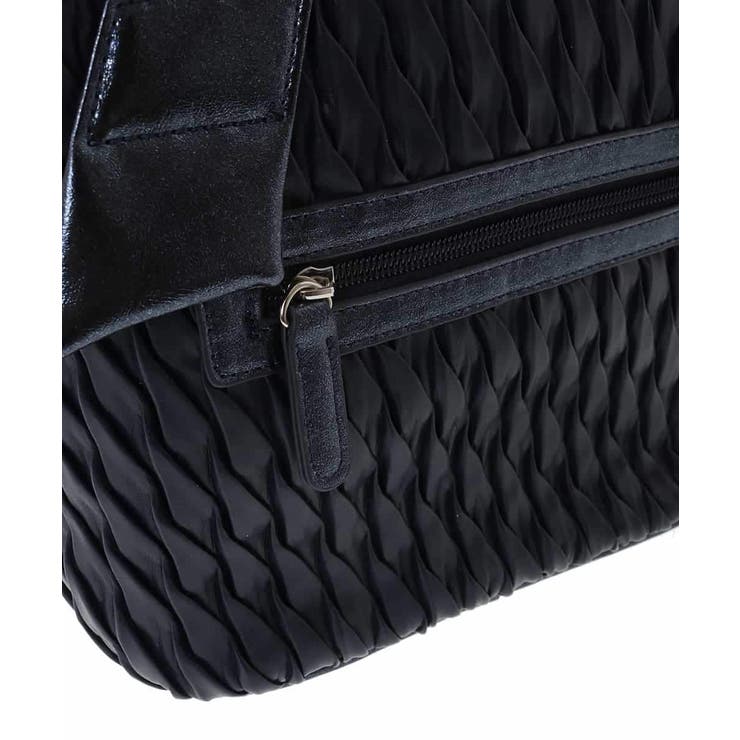 [2WAY]リンクルデザインシャイニーハンドルバッグ | MK MICHEL KLEIN BAG | 詳細画像9 