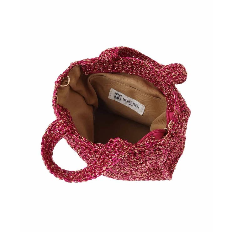 [2WAY]メタリックメッシュコンパクトバッグ | MK MICHEL KLEIN BAG | 詳細画像10 