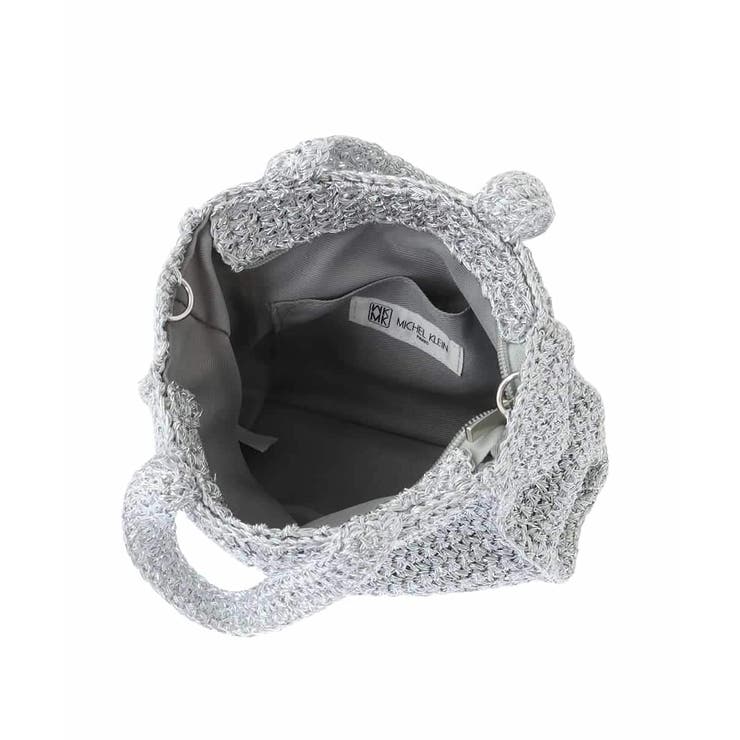 [2WAY]メタリックメッシュコンパクトバッグ | MK MICHEL KLEIN BAG | 詳細画像19 