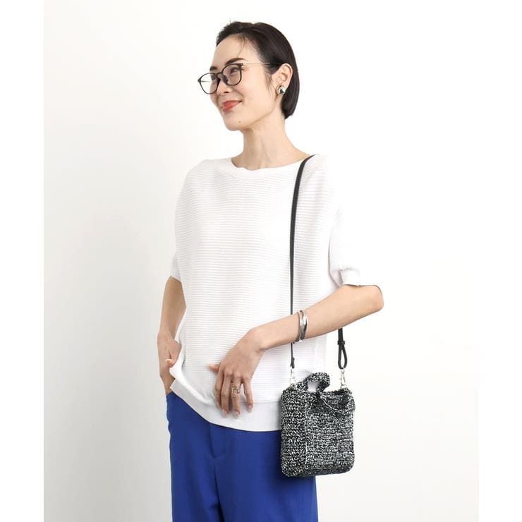 [2WAY]メタリックメッシュコンパクトバッグ | MK MICHEL KLEIN BAG | 詳細画像23 