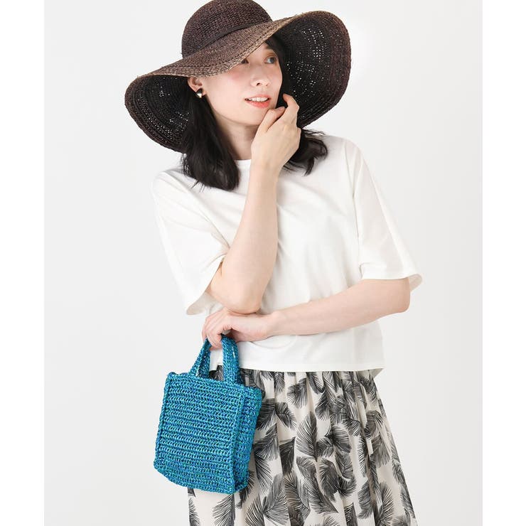 ブルー | [2WAY]メタリックメッシュコンパクトバッグ | MK MICHEL KLEIN BAG