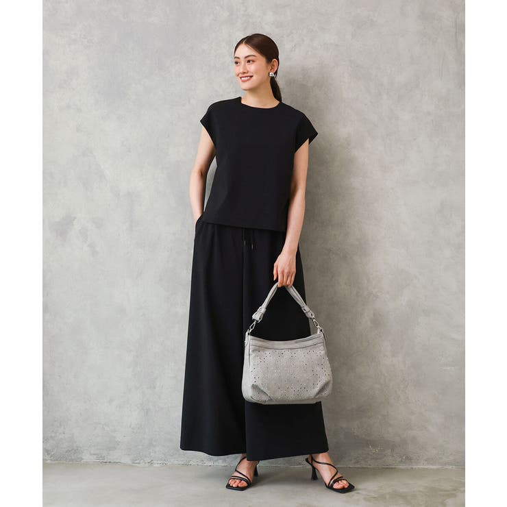 [2WAY]パンチングレイヤーデザインバッグ | MK MICHEL KLEIN BAG | 詳細画像17 