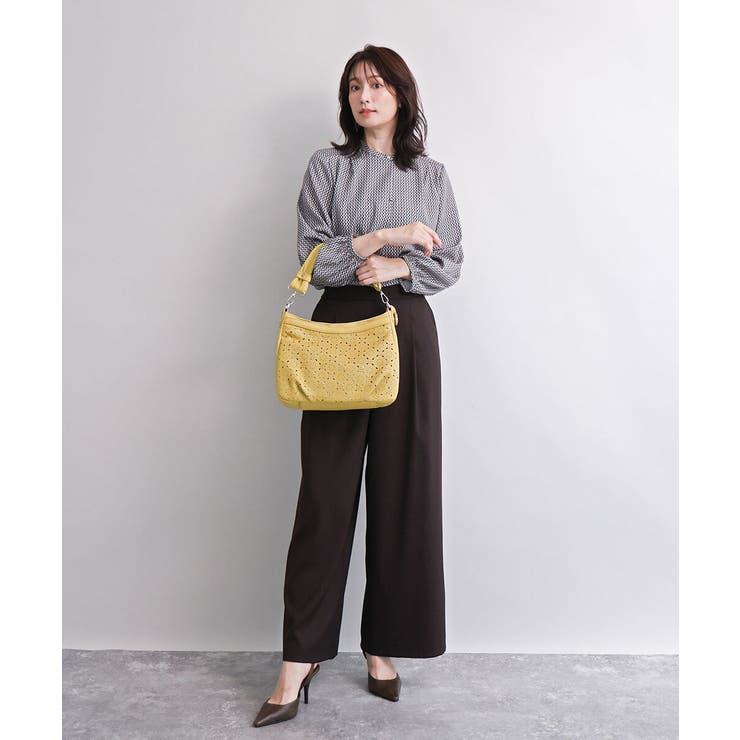 [2WAY]パンチングレイヤーデザインバッグ | MK MICHEL KLEIN BAG | 詳細画像22 