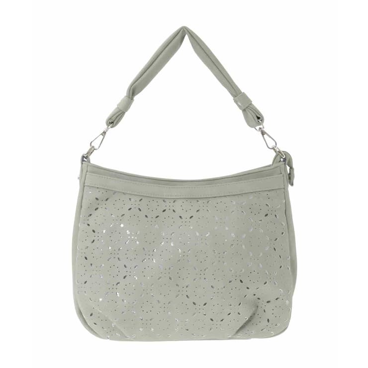 グリーン | [2WAY]パンチングレイヤーデザインバッグ | MK MICHEL KLEIN BAG