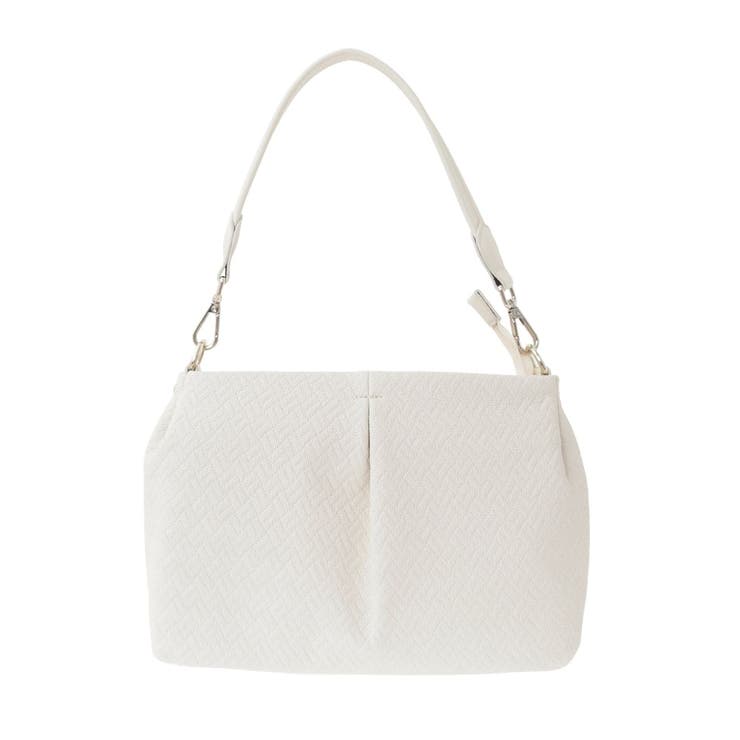 [2WAY]編み柄デザインワンハンドルバッグ | MK MICHEL KLEIN BAG | 詳細画像12 