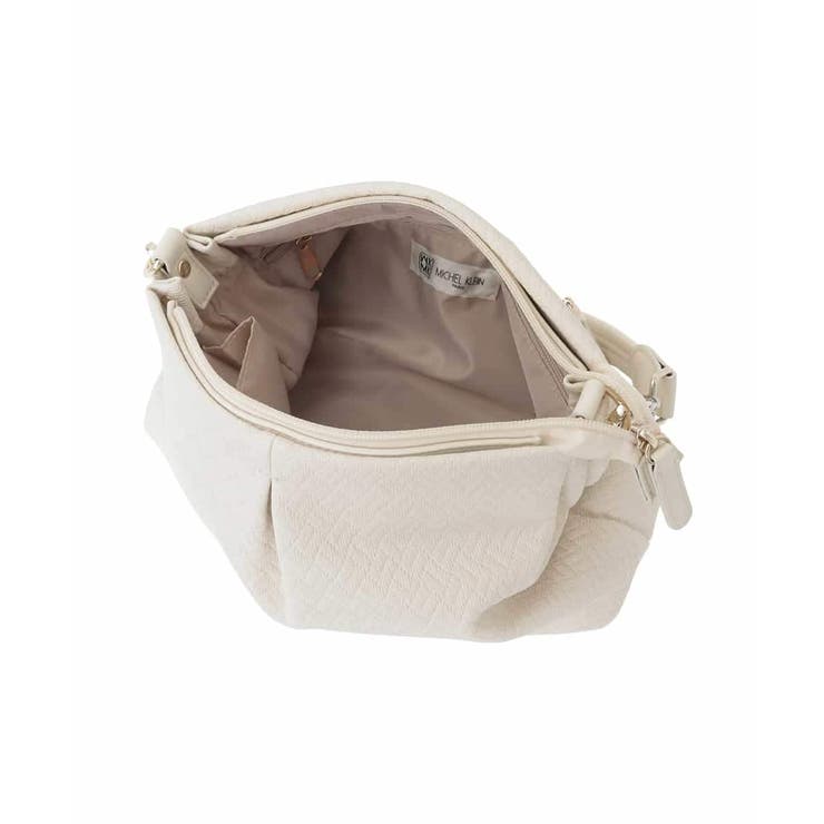 [2WAY]編み柄デザインワンハンドルバッグ | MK MICHEL KLEIN BAG | 詳細画像14 