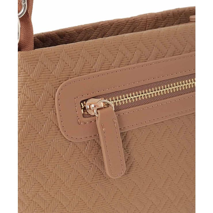 [2WAY]編み柄デザインワンハンドルバッグ | MK MICHEL KLEIN BAG | 詳細画像8 